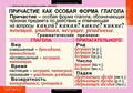 Таблицы демонстрационные "Русский язык. Причастие и деепричастие"