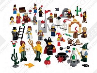 Сказочные и исторические персонажи. LEGO Код 9349