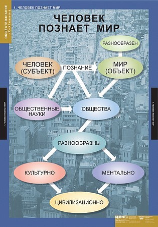 Таблицы демонстрационные "Обществознание 10-11 класс"