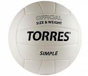 Мяч волейбольный (школьный) TORRES Simple V30105