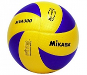 Мяч волейбольный Mikasa MVA300 (клееный)