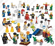 Работники муниципальных служб. LEGO Код 9348