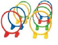 Кольца для лазания разноцветные (комплект 8 шт.)