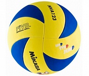 Мяч волейбольный Mikasa MVA 123 (клееный)