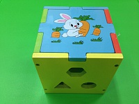 Детская развивающая игрушка "Волшебный куб"