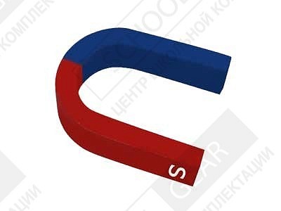 Магнит U-образный демонстрационный. Электродинамика и оптика