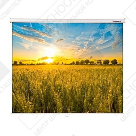 Экран настенный Lumien Eco Picture 160х160 см. Matte White