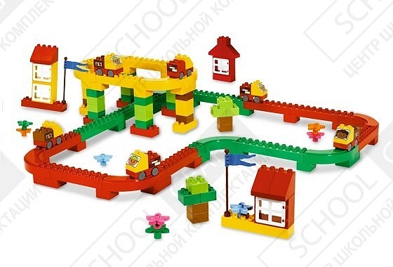 Строим дорогу. DUPLO Код 9077.
