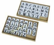 Подвижный алфавит, печатные буквы, прописные, строчные