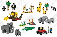 Животные. LEGO Код 9334