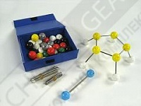 Набор атомов для составления моделей молекул по химии лабораторный учебный