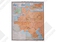 Учебная карта "Россия 1907-1914 гг."